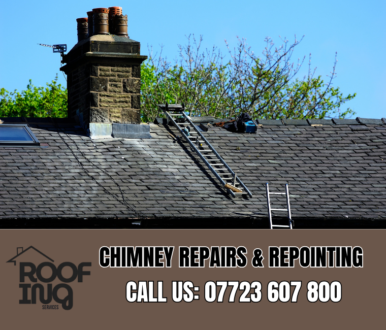 Chimney repair and repointing services in Axminster