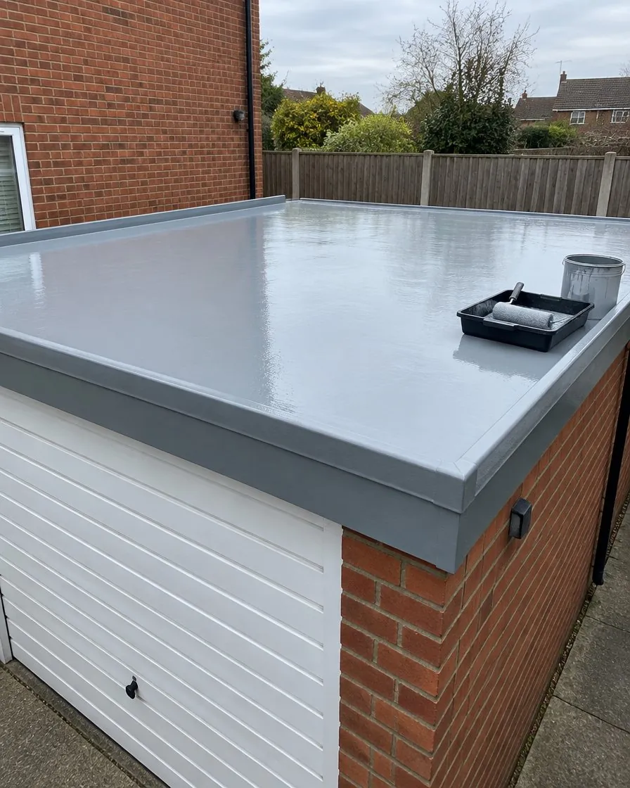 GRP fibreglass roofing in Axminster